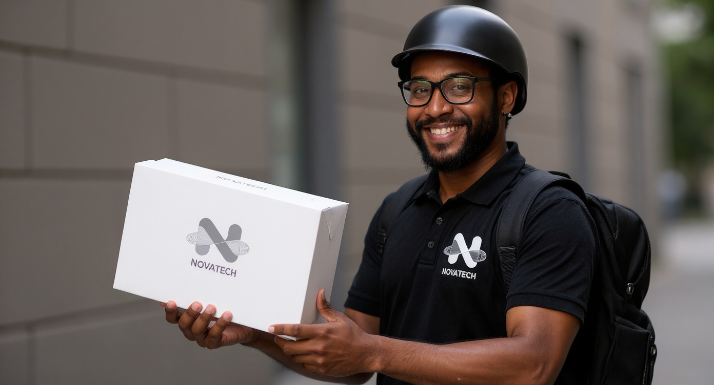 Livreur à Kinshasa – Novatech.rdc