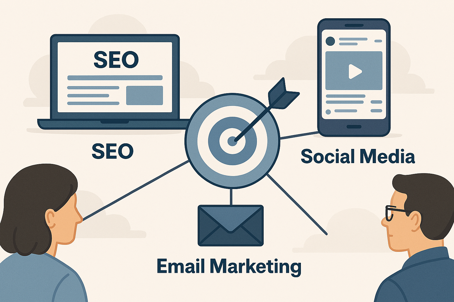 Marketing digital pour PME : stratégie omnicanal simple et efficace