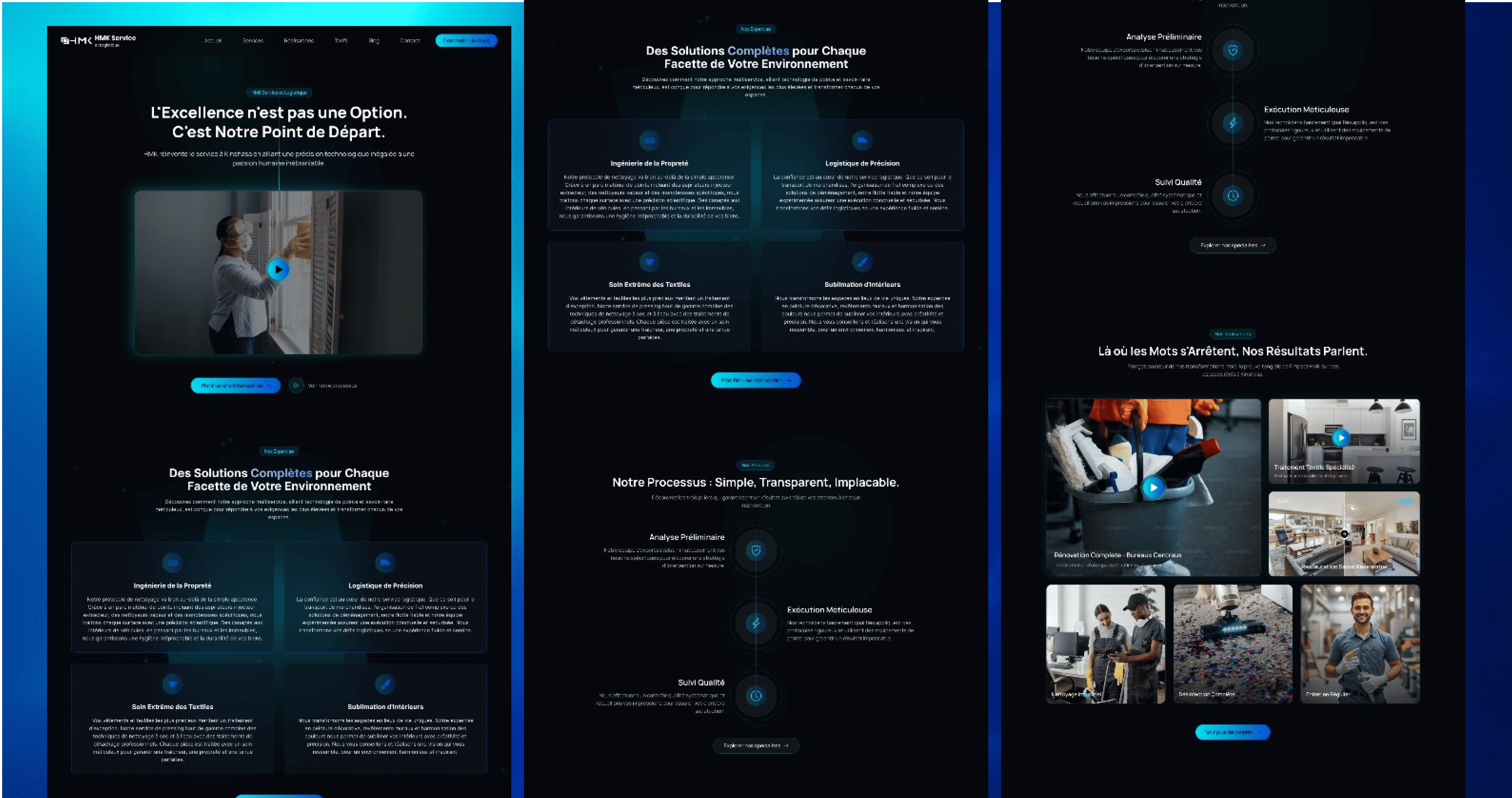 Création d’un blog professionnel pour HMK Logistique et Services